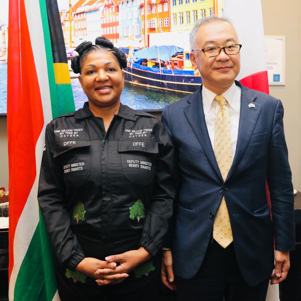 Deputy Minister Bernice Swarts tweet media