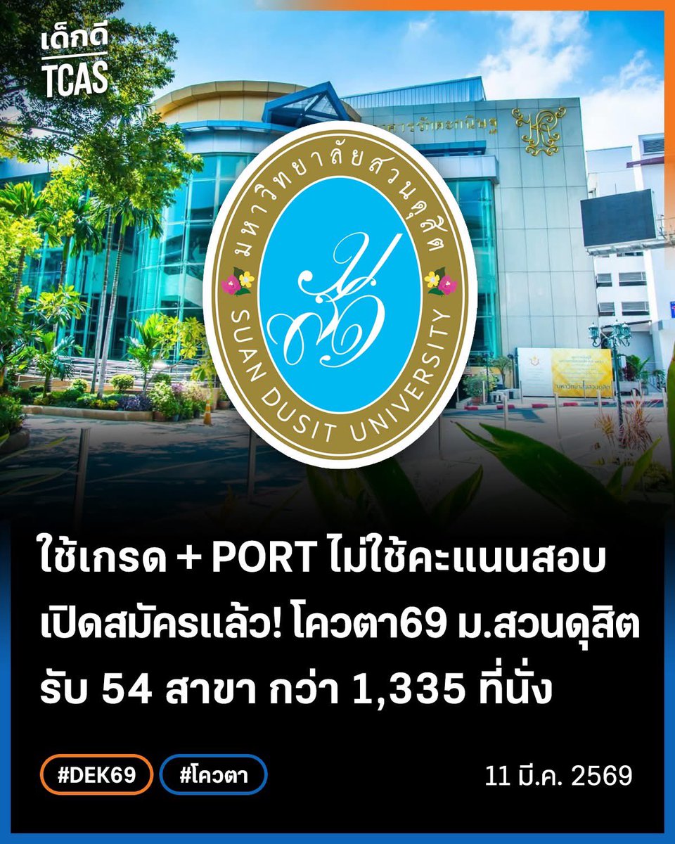 เด็กดี TCAS tweet media