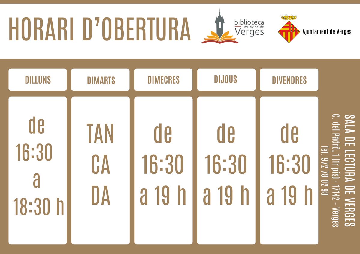 Ajuntament de Verges tweet media