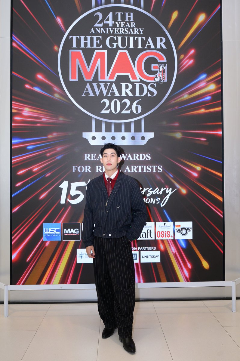 ศิลปินค่าย MJ Music ร่วมเดินพรมแดง ในงาน THE GUITAR MAG AWARDS 2026

#MJMusicTH
#TheGuitarmagAwards2026
#15AnniversaryCelebrations