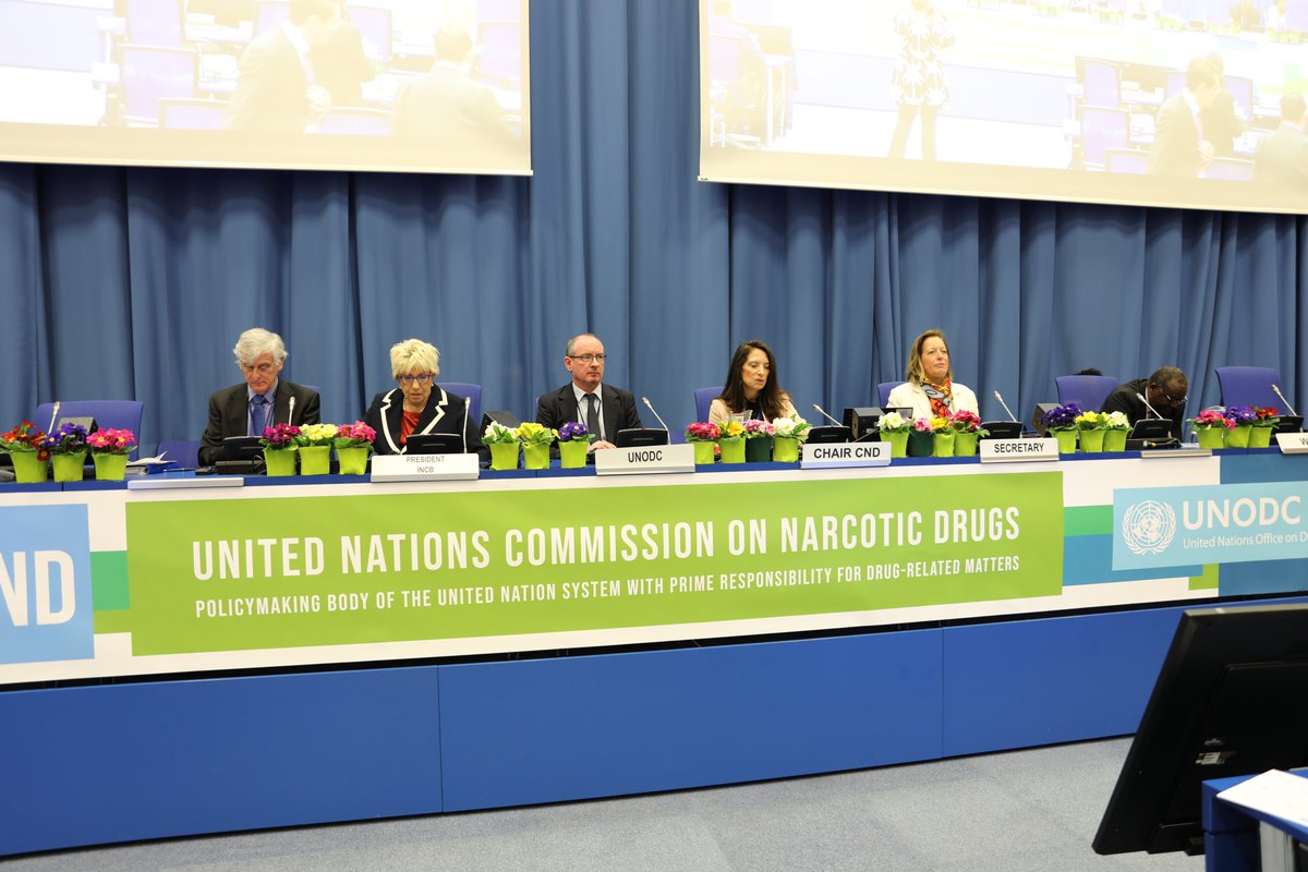 UN Commission on Narcotic Drugs tweet media