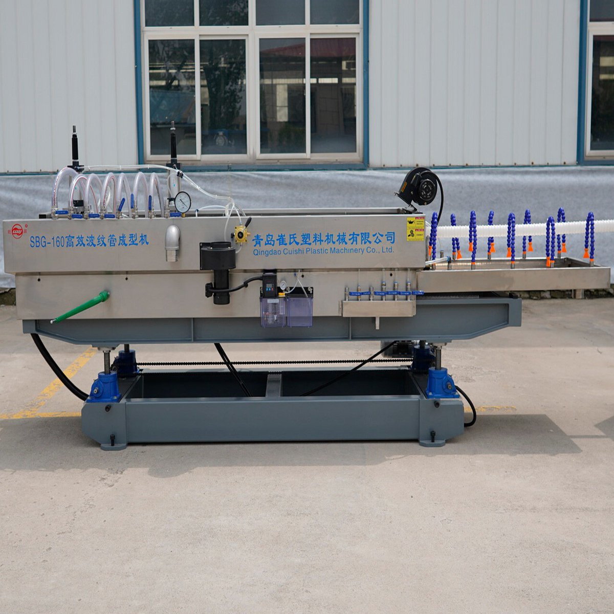CuishiPlastic's tweet image. PVC double-wall corrugated pipe extrusion lines with vacuum forming and nitrided molds for stable production and long service life. Ideal for drainage pipes. ⚙️
cnplasticmachinery.com

#doublewallpipe #pvcpipe #corrugatedpipe #pipeextrusion