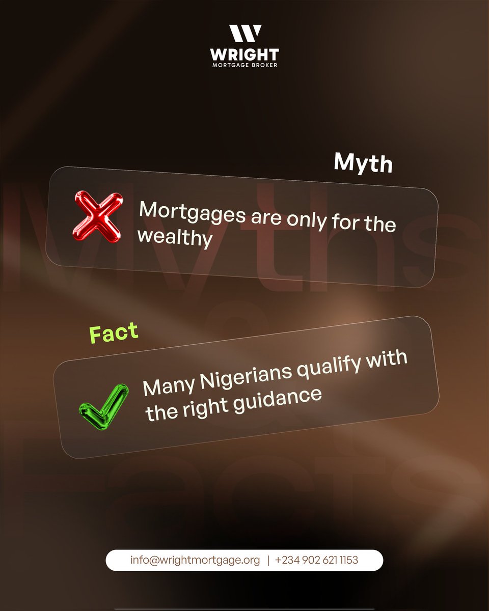 WrightMortgage1's tweet photo. Think you can’t get a mortgage? Think again.
With the right plan and advice, homeownership is possible. 

Don’t let myths block your future.

#MortgageMyths #OwnYourSpace #WrightMortgage #HomeOwnership #HousingMadeEasy https://t.co/Bswq4lirai