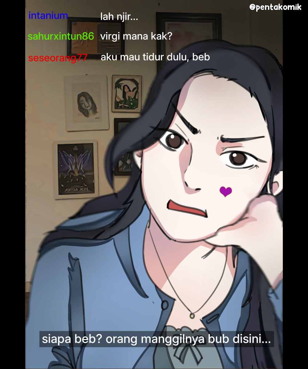 marah-marah mulu...
<a href="/N_IntanJKT48/">Nur Intan</a> 🤏

#Gambarinjeketi #48artspace #Ramadhan48gallery #rkgk