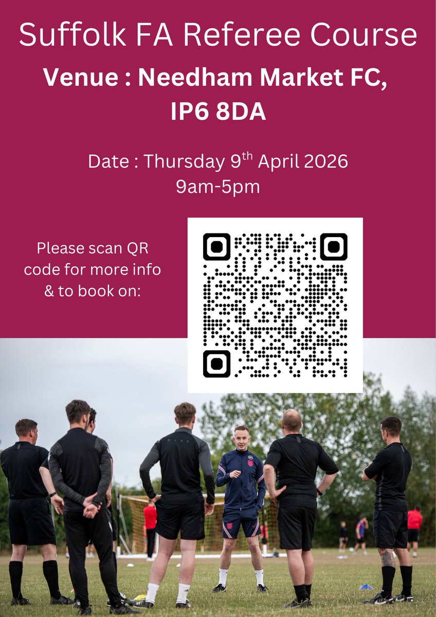 Suffolk Football Association tweet media