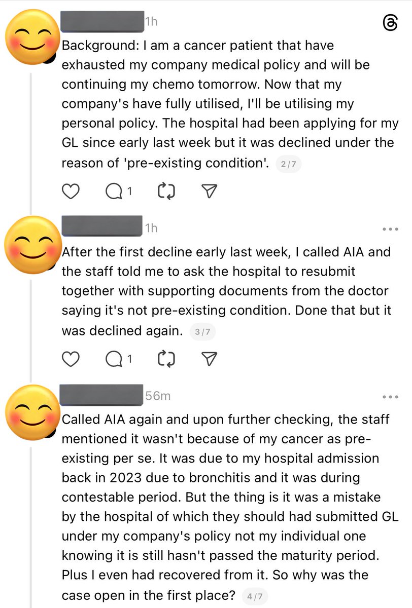 ieqalis's tweet photo. This is a good case for everyone to learn either clients or agents supaya tak ada yg sangkut2 GL disebabkan reason yg sama..

📍Any GL from any company can be declined jika any of the past case belum close. 

But don’t worry, kes boleh selesai.
Jom belajar 🧵 https://t.co/A7g9QsSNWN