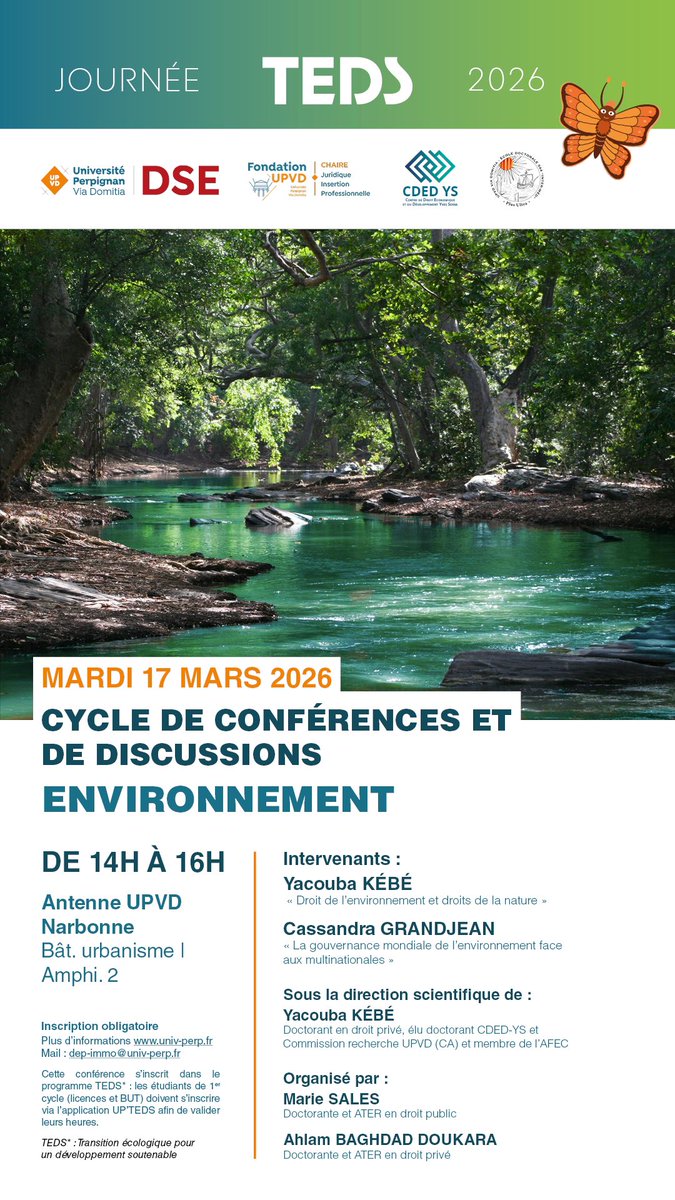 Centre de Droit Économique et du Développement tweet media