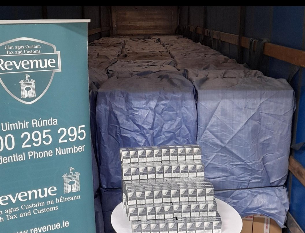 esta_eu's tweet photo. More than 9 million illegal cigarettes were seized in Ireland yesterday – representing around €7 million in lost tax revenue. Yet this is only a fraction of the estimated 1.1 billion illicit cigarettes circulating in the country every year. The expansion of the illicit market has coincided with repeated tobacco tax increases far above inflation, creating a growing and obvious incentive for organised crime.

Yet in the Impact Assessment for the Tobacco Excise Directive proposal, the European Commission says it “could not find a statistically significant association between illicit trade and cigarette prices”. Meanwhile, in its July 2025 Excise Tax Strategy, the Irish government estimated that a €1 increase in cigarette prices – alongside a pro-rata +50% increase for rolling tobacco – would generate an additional €73 million in tax revenue.

When policy assumptions ignore market realities, the result is predictable: more illicit trade, stronger criminal networks, and less revenue than expected. Ireland and the European Commission need joined-up thinking on tobacco taxation before this problem grows even worse.
#excise #ireland2026 #smuggling