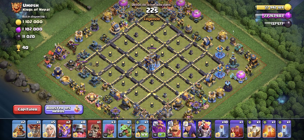 InshAlphAas's tweet photo. La méta de clash of clan big 2026: faut le vivre pour le croire
(Il a évidemment pris son 100% comme tout le monde) https://t.co/7QObrwnCcL