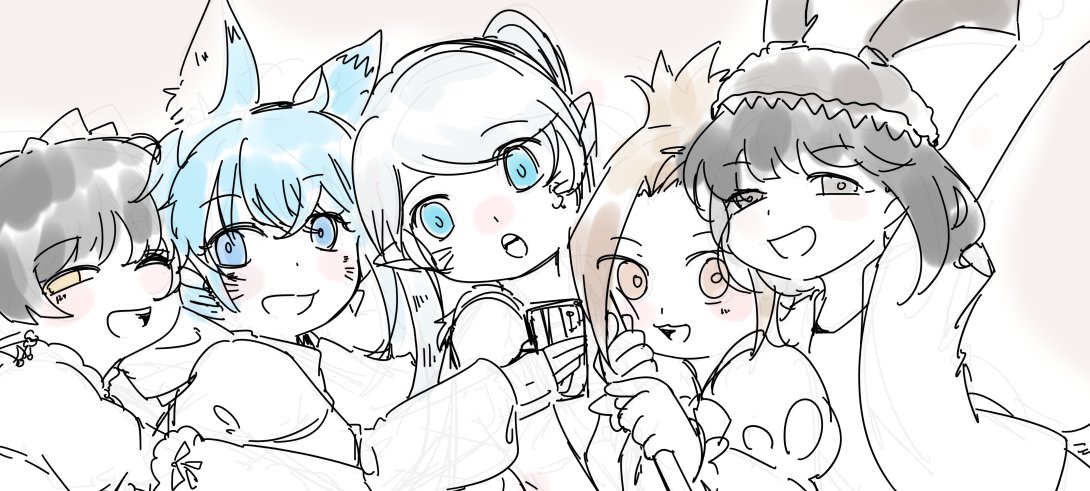 wikermirror_037's tweet photo. 很喜欢的以前画的一些肥肥亲友们 https://t.co/NUz4bSs861