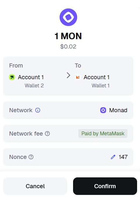 monalex's tweet photo. The @monad blockchain is now free. 

Thanks @MetaMask https://t.co/DGbzmomB8Y