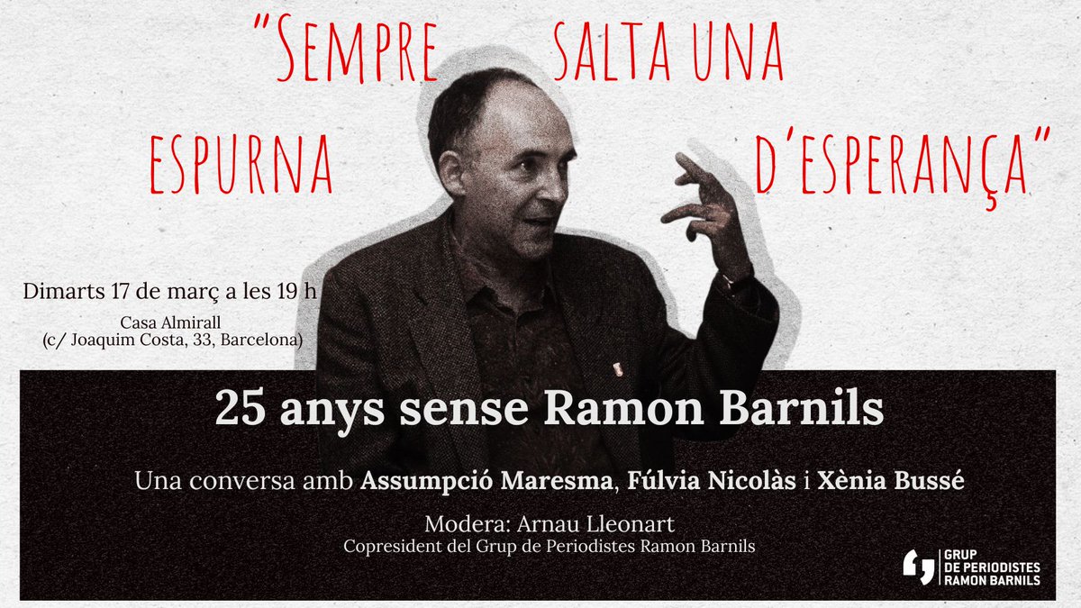 Grup de Periodistes Ramon Barnils tweet media