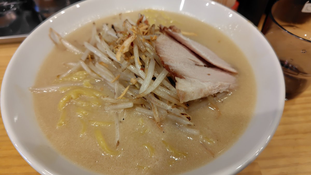 甲府　花木流味噌　味噌ラーメン