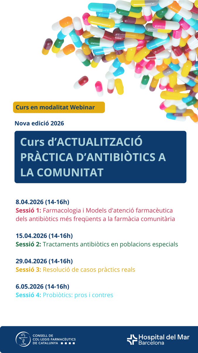 Consell de Col•legis Farmacèutics de Catalunya tweet media