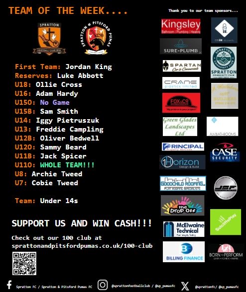 Spratton & Pitsford Pumas FC tweet media