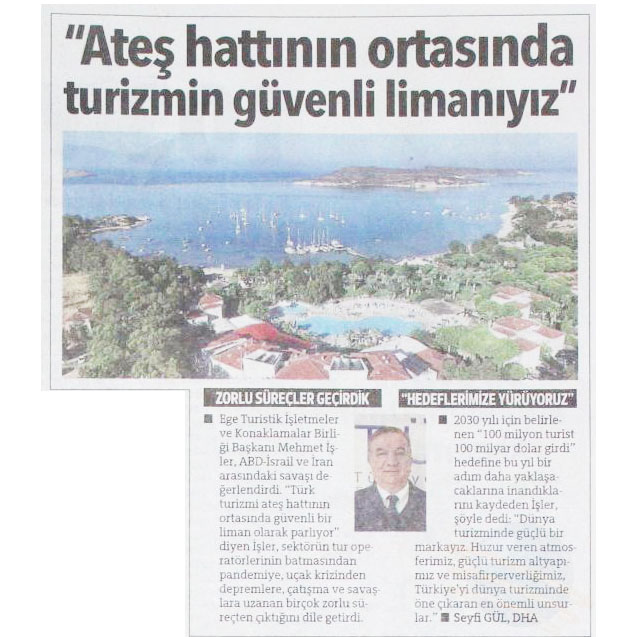 Ege Turistik İşletmeler ve Konaklamalar Birliği tweet media