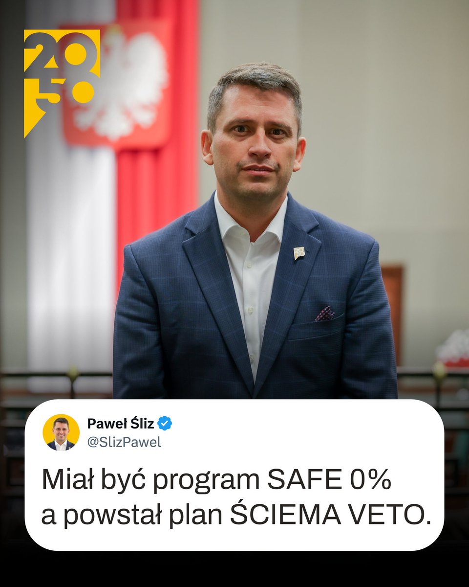 Polska 2050 tweet media