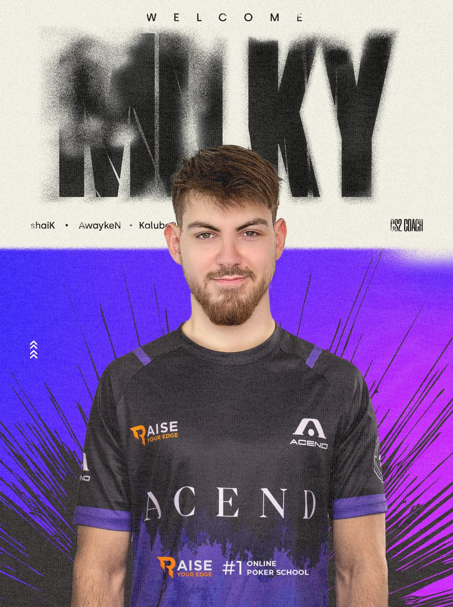 AcendClub's tweet photo. Talent wins rounds, systems win trophies.

Please welcome @milkycs2 as our new Head Coach. https://t.co/wf0mLSbvqu
