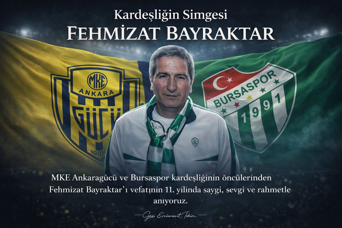 Gazi Ercüment TEKİN tweet media