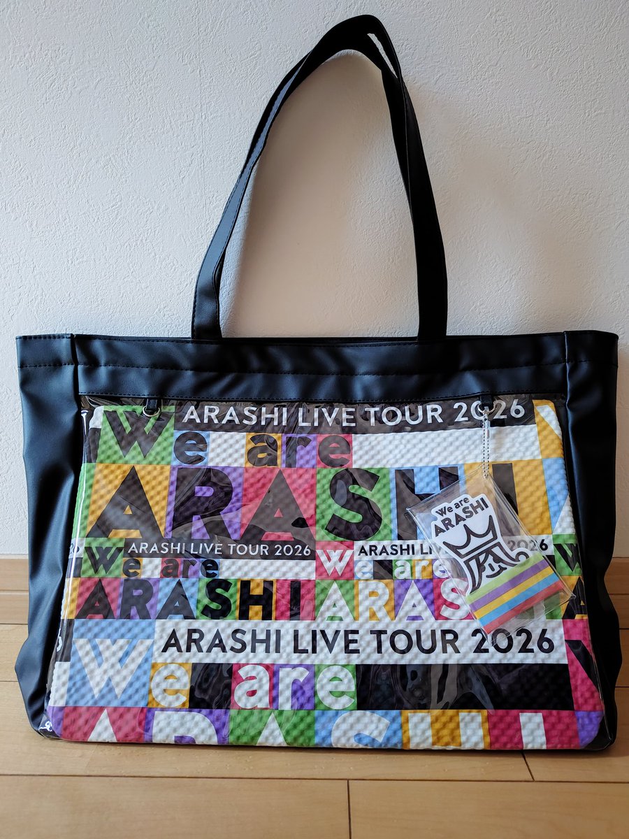みんなダイソーでバッグ買いすぎて、会場にアレンジした嵐ファンばかり