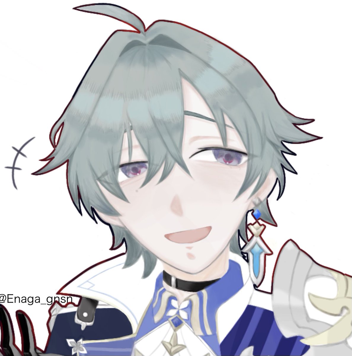 Enaga_gnsn's tweet image. 嘲笑
#GenshinImpact  #Lohen  #ローエン