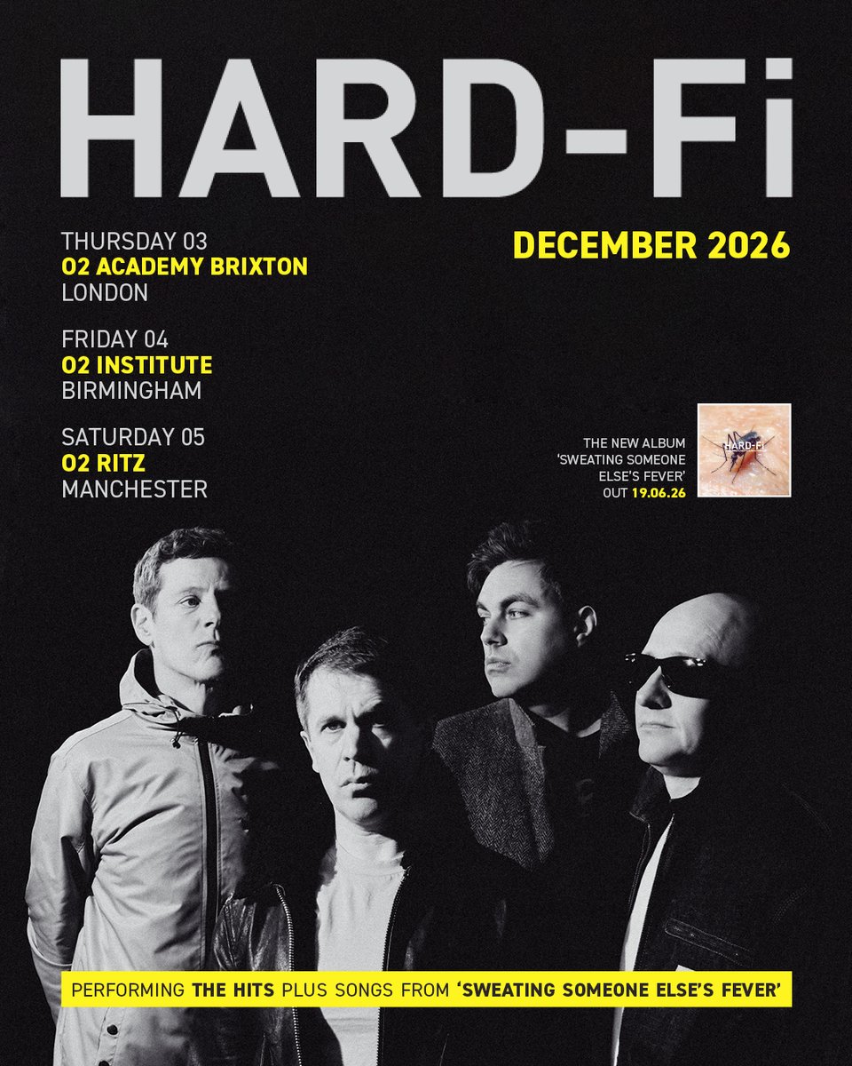 Hard-Fi💙 tweet media