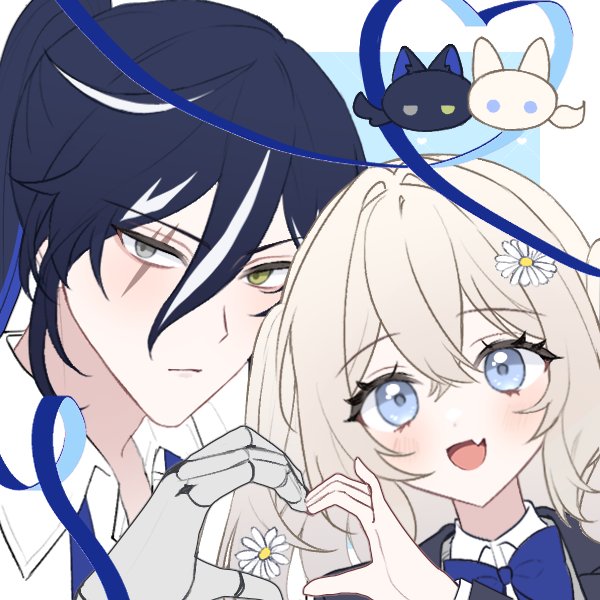 원하든 원치 않았든 러브러브♡ 할 수 있는 2인 픽크루를 배포합니다!
자유롭게 사용해주세요🫶💙
#오늘은_보스데이

아쿠네코 집사 18인의 헤어, 눈 파츠 등등 전부 구현해두었습니다! 드림을 넣으면 귀엽습니다>//<

picrew.me/image_maker/28…