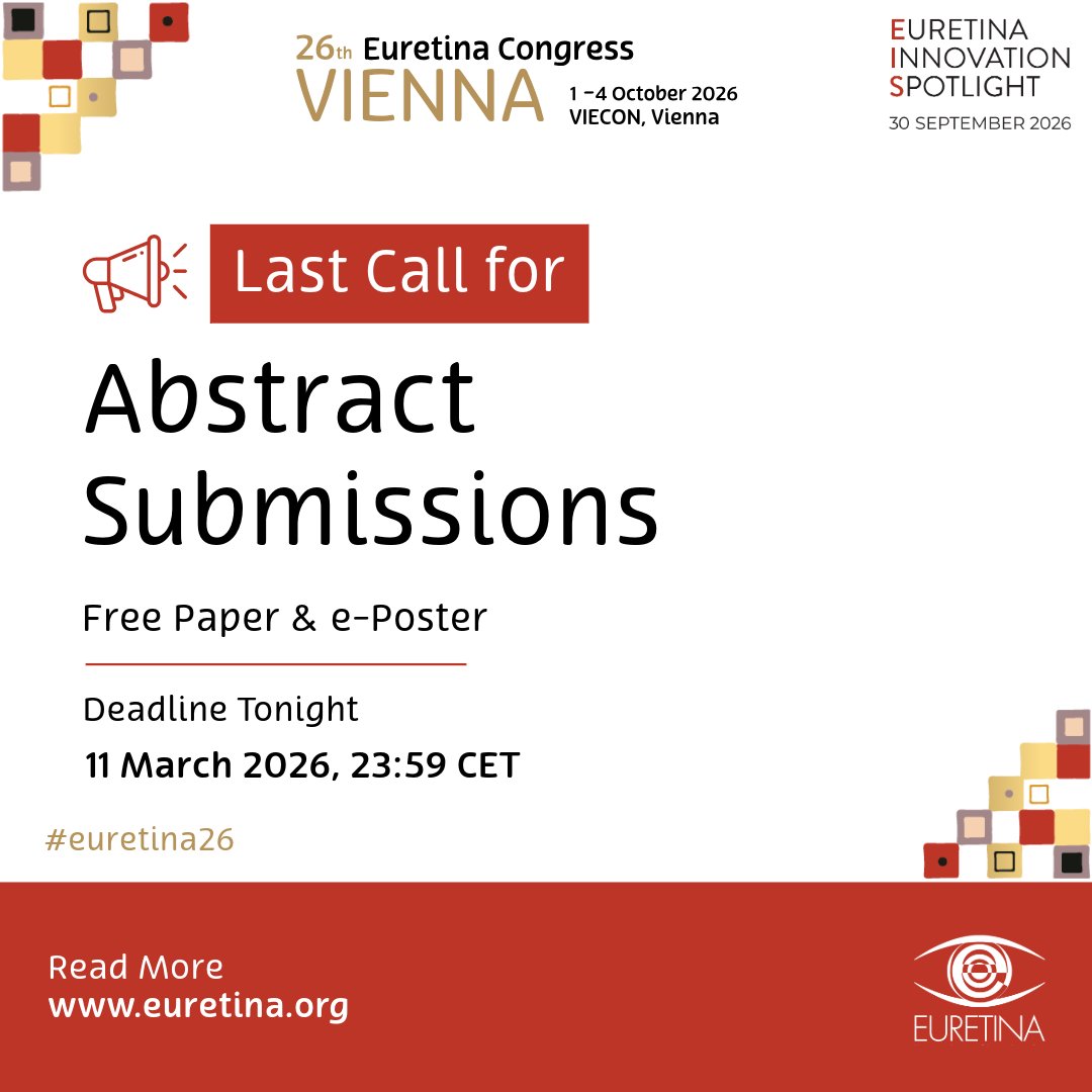 EURETINA tweet media