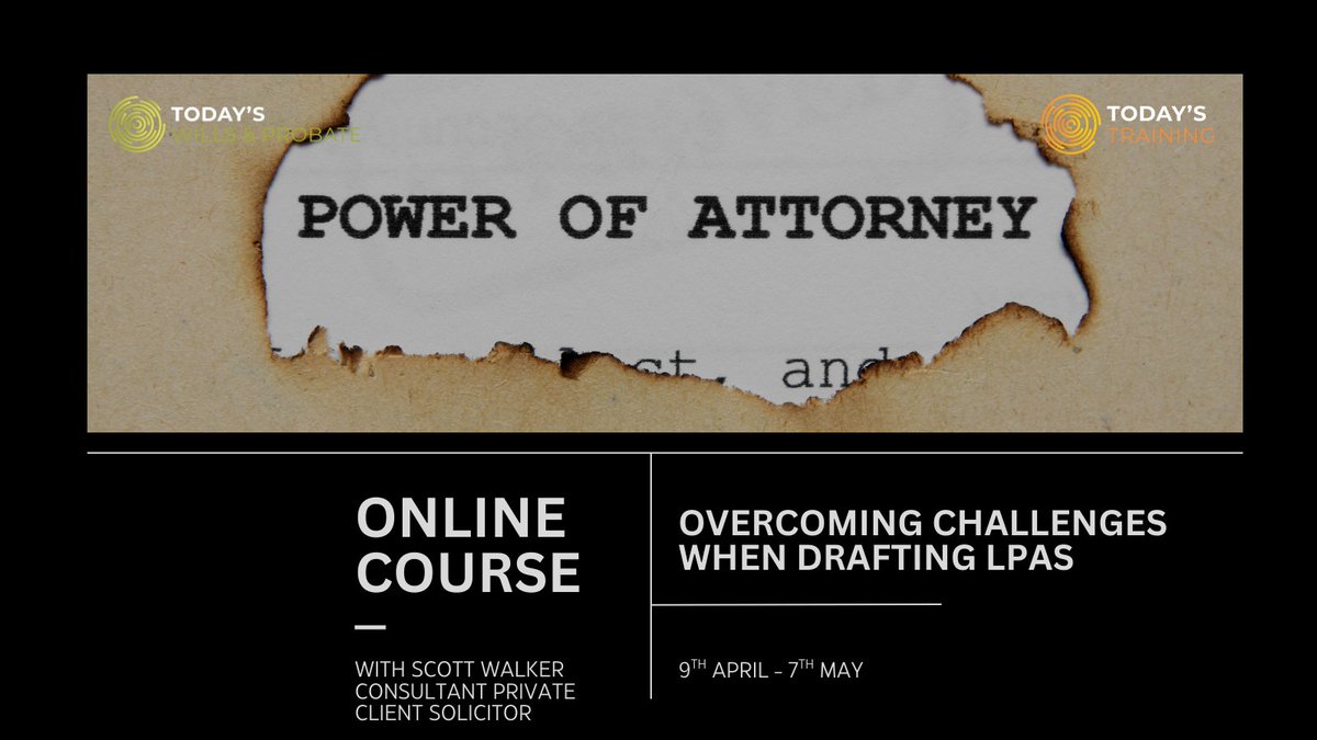 Today's Wills & Probate tweet media