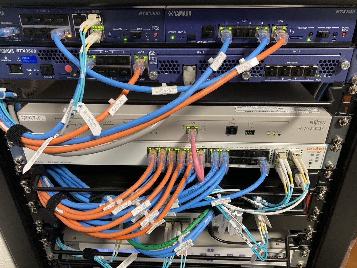 udp_5060's tweet photo. RTX3500の拡張モジュール「YBC-1PRI-M」を入手しました！定価17.5万円のところジャンク扱いでなんと7500円、しかもPRIケーブルまで付属！！
バッチリ認識し、ついに弊宅のRTX3500の拡張スロットが埋まりました。なおINS1500() #RTX3500 https://t.co/aCk4dfQHgB