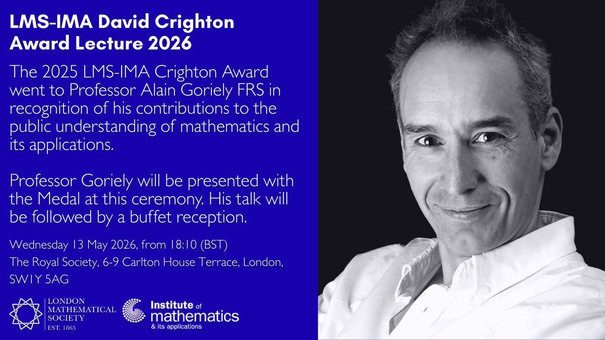 London Mathematical Society tweet media