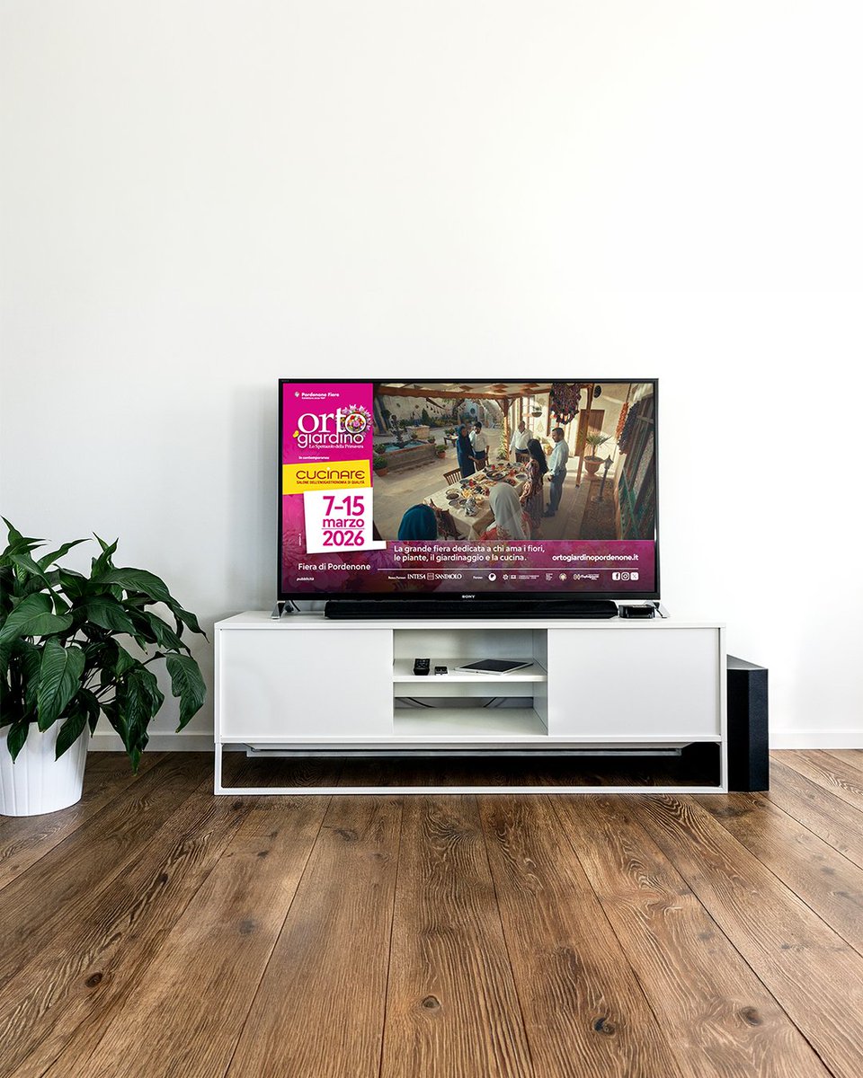 La campagna TV di Ortogiardino e <a href="/FieraCucinare/">Fiera Cucinare</a> è arrivata sulla TV nazionale📺🌿

In questi giorni la nostra fiera è protagonista sui canali REAL TIME, FOOD NETWORK, HGTV e GIALLO con la grafica lanner andata in onda all’interno del circuito Discovery.

Avete visto lo spot?👀