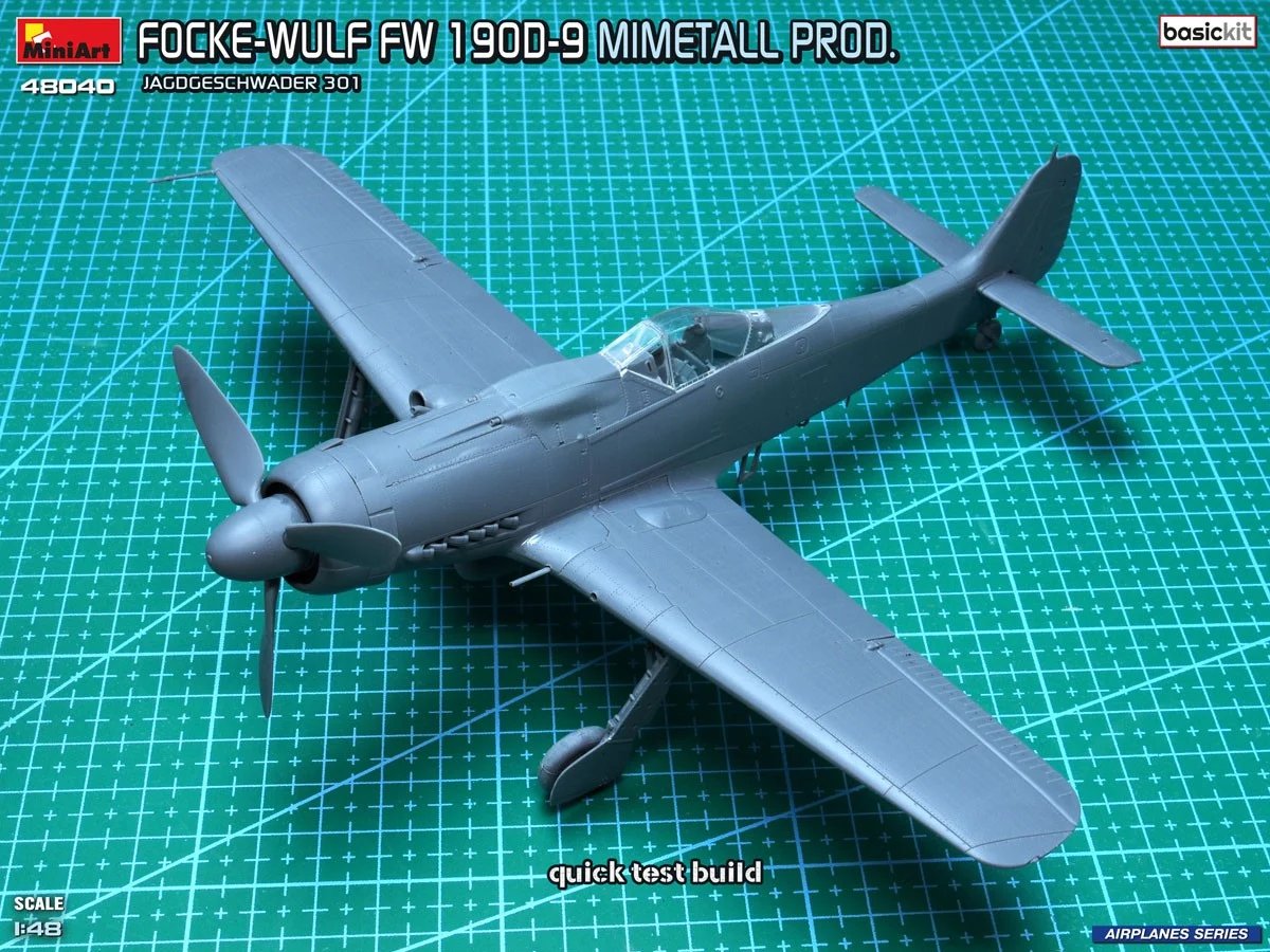 hobbysearch_mm's tweet image. 【プラモデル予約】Mini Art(ミニアート)
1/48 フォッケ・ウルフ Fw 190D-9 ミメタール製 ベーシックキット 第301戦闘航空団
予約受付中です！→ 1999.co.jp/11349097
終戦間際に納入され、仕上げが簡略化されていたミメタール社製の機体をモデル化。
#Fw190 #Luftwaffe #Scalemodels