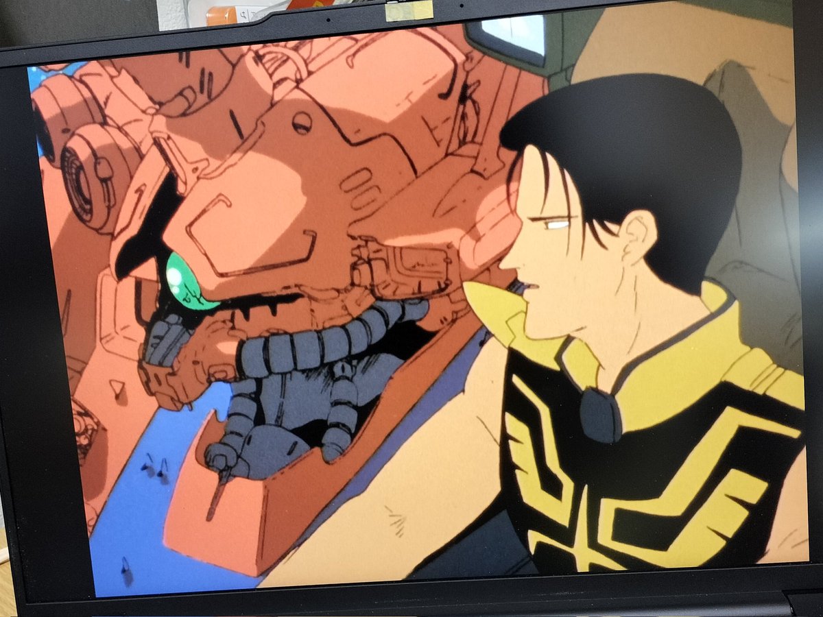 _SHIMAKOU_'s tweet photo. ZZガンダム見てるんだけどゲーマルクの書き込みスゲー👀✨ https://t.co/VaCbt783VN