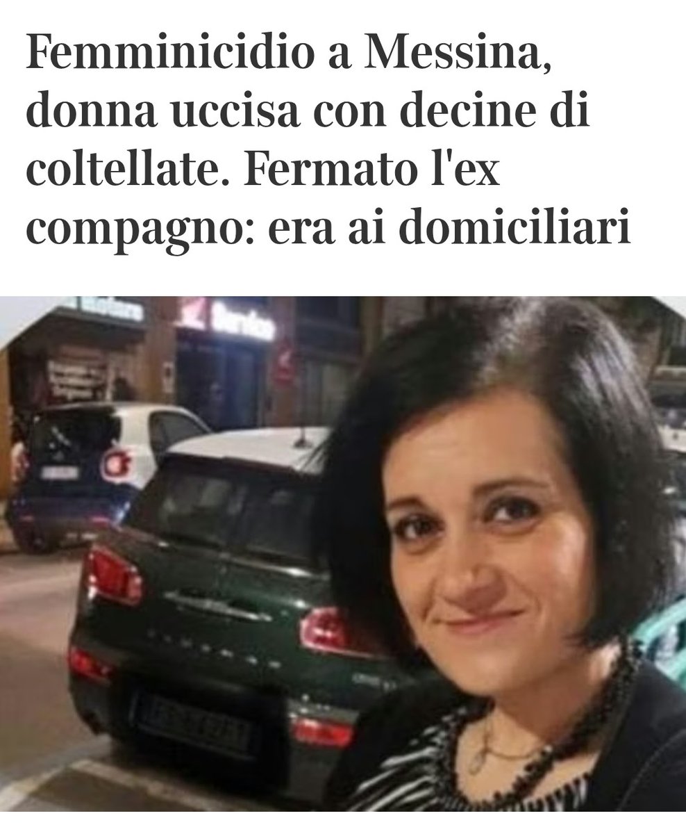 Femminicidio a Messina, lui era ai domiciliari per maltrattamenti, lei stava ricominciando a vivere ed era supportata da un Centro anti violenza!
D E V A S T A N T E !
#Daniela 💔
#femminicidio