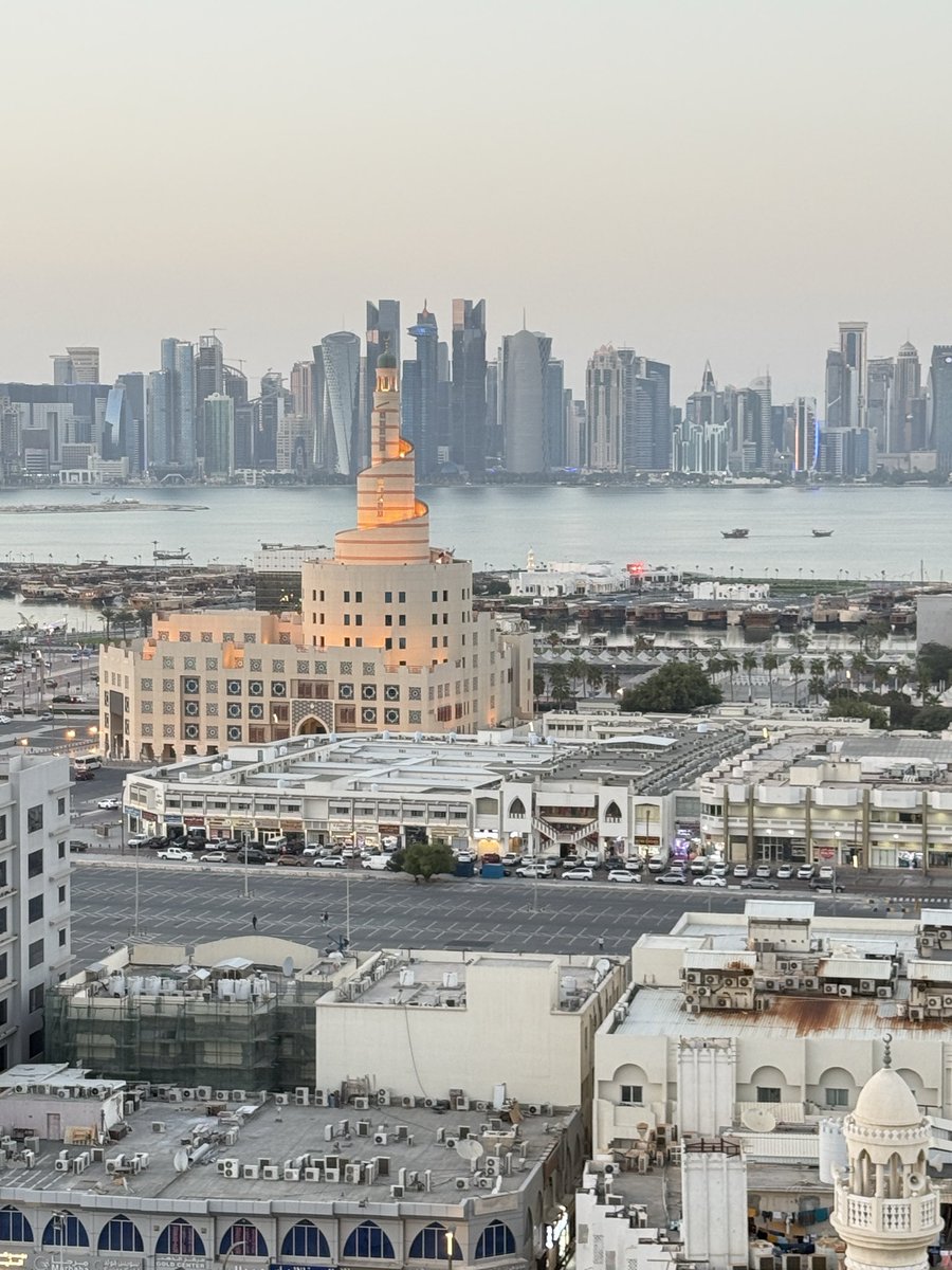 Residents in Qatar received a National Emergency Alert at 12:37pm Doha local time alerting them that the security threat level is elevated, urging them to remain indoors. This is the second alert of the day.