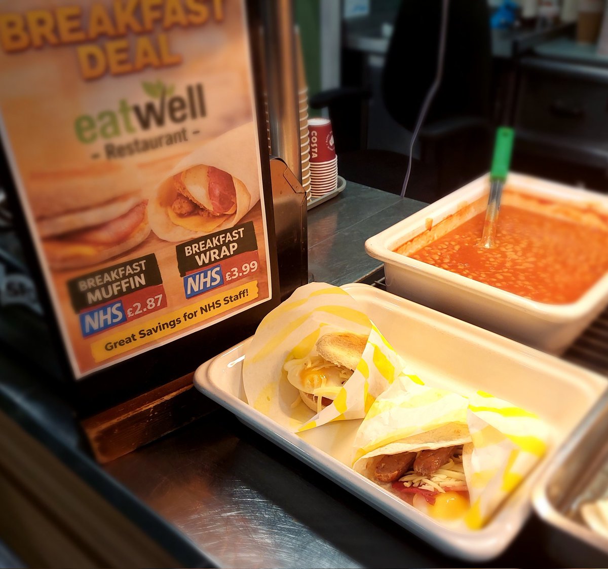 Newham Hospital Elior tweet media