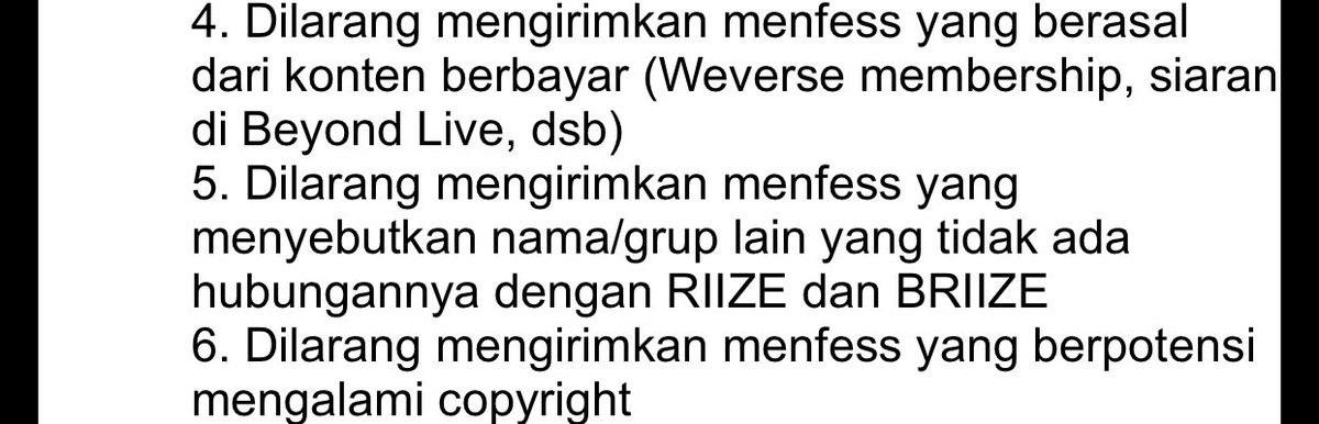 riize_guard's tweet photo. PENGUMUMAN

Setelah menindaklanjuti permasalahan terkait web. Ditemukan bahwa terdapat beberapa menfess yang telah melanggar rules kami. Mohon dipahami untuk mematuhi rules yang sudah dibuat dan disepakati. Silakan cek rules pada link yang tersemat di bio riizefess— https://t.co/JvK9yPCu4m