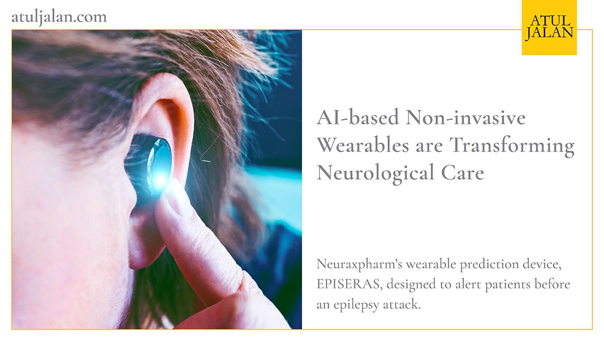 atul_jalan's tweet image. This device is an AI-based wearable earpiece called EPISERAS by Neuraxpharm to continuously monitor brain activity to enable the early detection of seizure risk in real time. buff.ly/65rP6wc

#DigitalHealth #WearableTech #AIinHealthcare #EpilepsyCare #SeizurePrediction