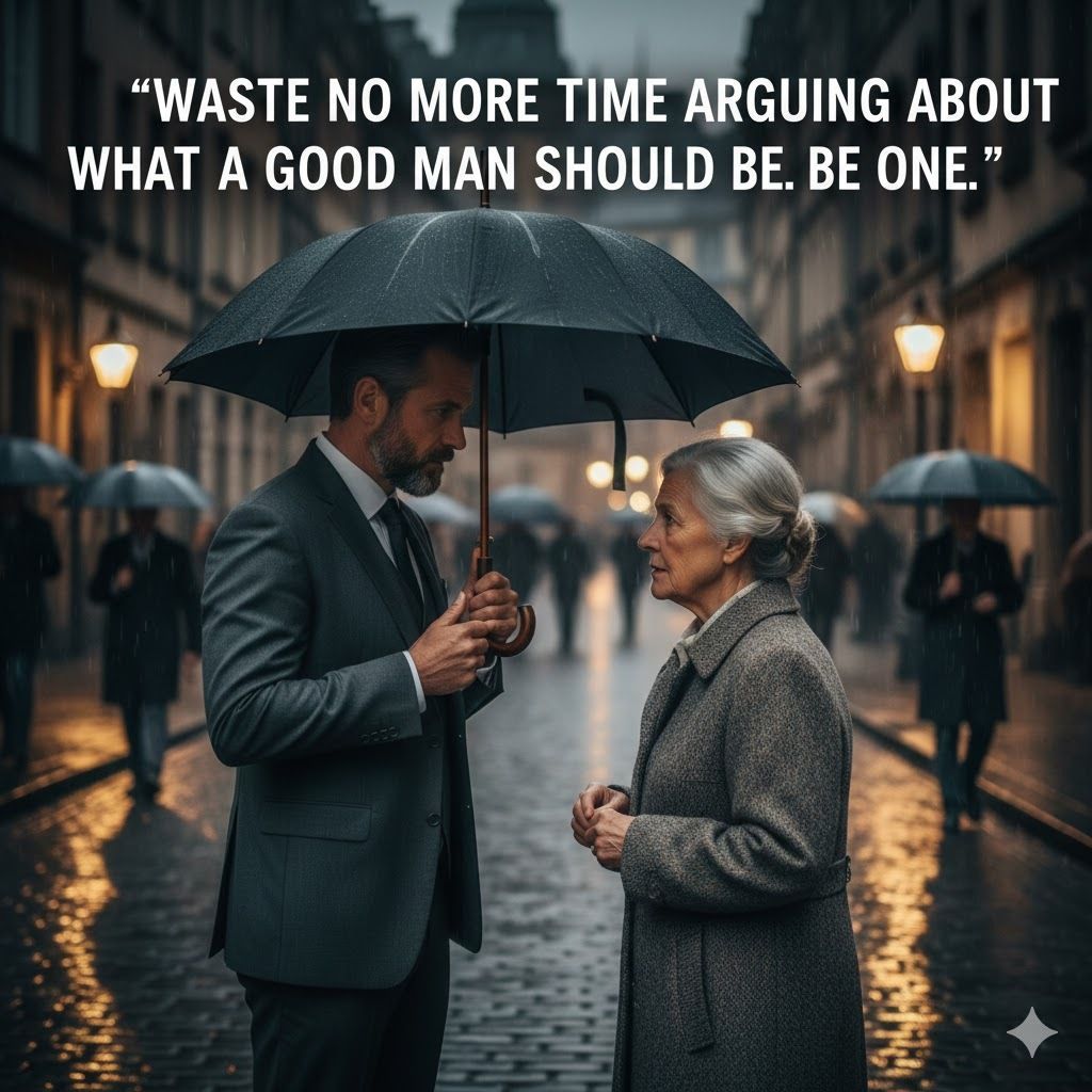 TheWizKhalifa's tweet image. Waste no more time arguing about what a good man should be. Be one.

#ActionOverWords #Integrity #LeadByExample #Virtue #JustDoIt #Character #BeTheChange #Quotes #ShareInspireQuotes