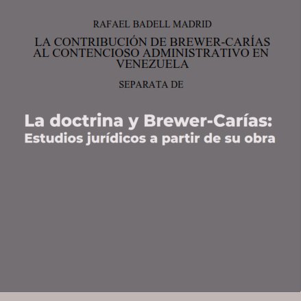 Rafael Badell Madrid tweet media