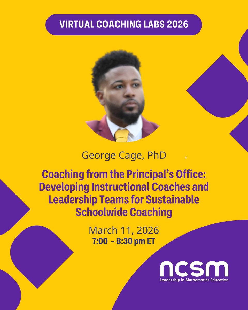 NCSM: Leadership in Mathematics Education tweet media