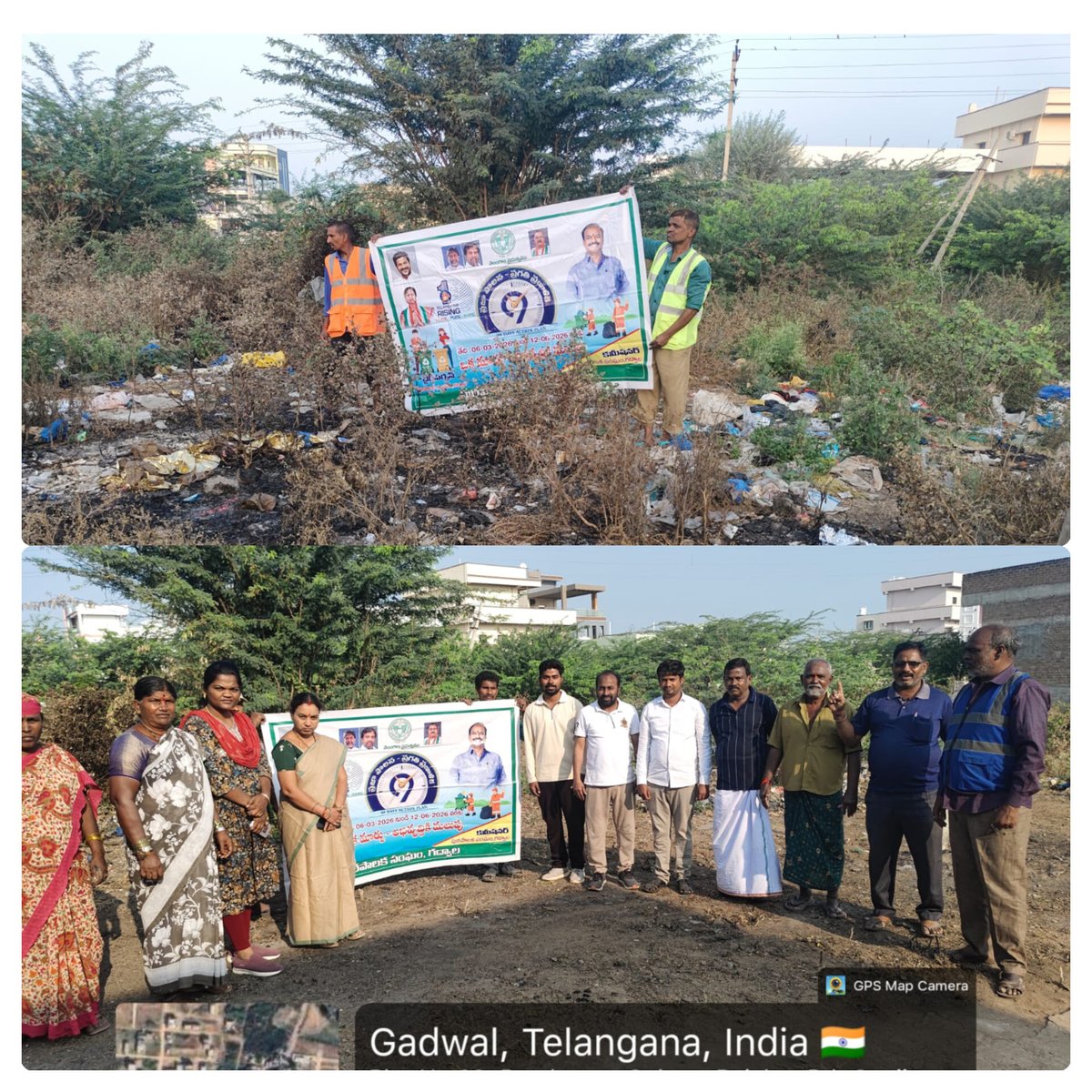 MC_Gadwal's tweet photo. As part praja palana-Pragathi pranalika  today conducted women for trees water quality, Restuarant &amp; Public toilet inspection and other sanitation activities in Gadwal Muncipality.#SS2025 @SwachhBharatGov @SwachhBharat, @MoHUA_India, @tksreedevi @cdmatelangana @TelanganaCMO https://t.co/iF7Vu3Ukga
