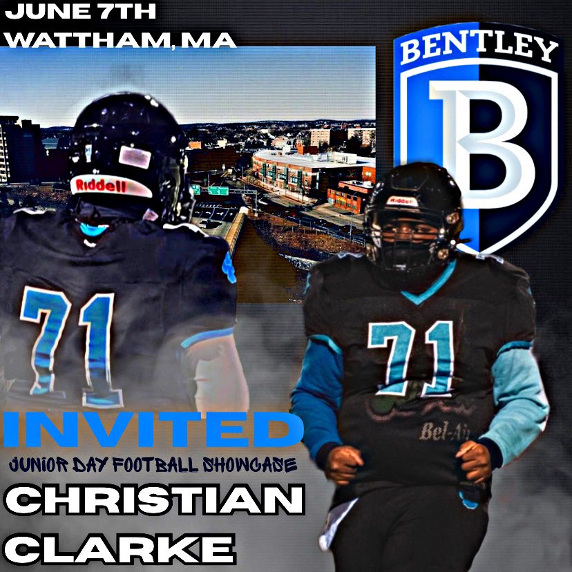 77clarkee's tweet photo. Thanks Coach Griggs For Inviting Me To The Junior Day Football Showcase On June 7th🏈‼️ #GODFIRST  
#ChristianClarke #ClassOf2027 #Football @KevinMoses38 @bench424nmore @YAthletesF @FNStandouts @DfwSho @collegeopening https://t.co/ZowHDDqJxf