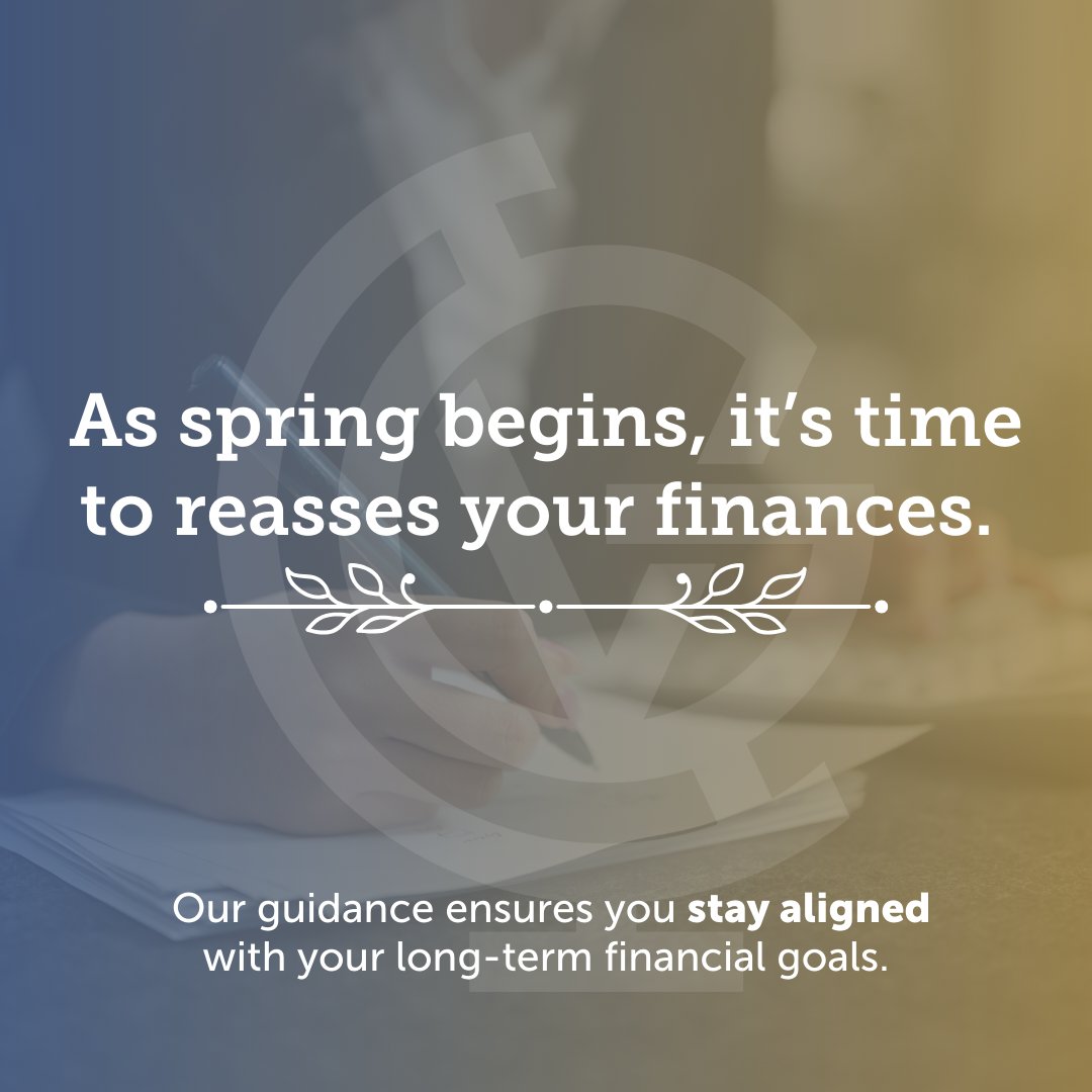 GlobalViewSC's tweet photo. As spring begins, it’s time to reasses your finances. 

Global View provides personalized advice and ongoing guidance that ensures your investments, taxes, and estate considerations stay aligned and up to date. 

Reach out today to refresh your strategy: https://t.co/9hQr9xYasi https://t.co/jmU0RjgvKv
