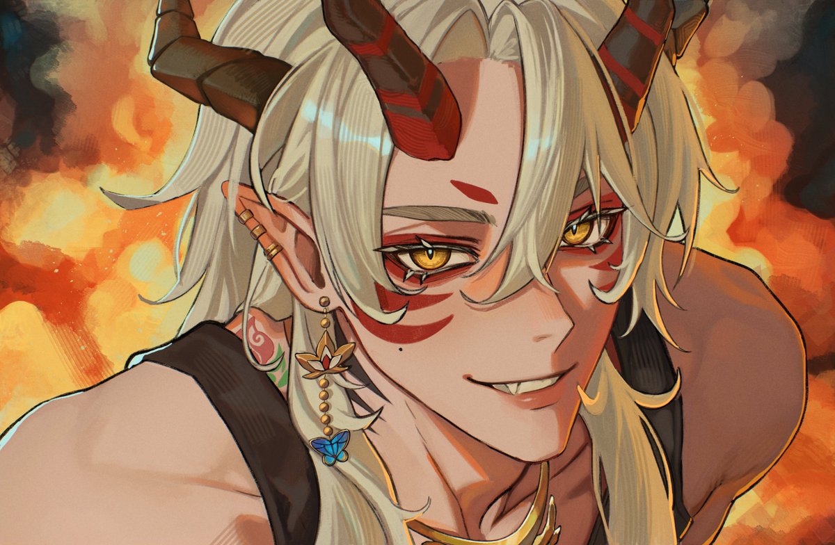 KaiyaMeiraVT's tweet photo. Too Hot To Handle ~ 🔥

🎨: #yamato0086

#KaiyArt #VTUBER #ENVTUBER #VTuberUprising https://t.co/ezGxPeFEJz