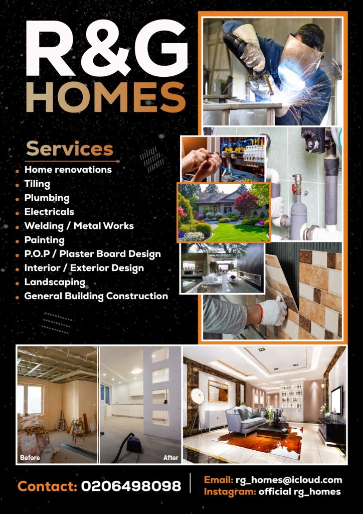 RG Homes | Interior Decor Ghana tweet media