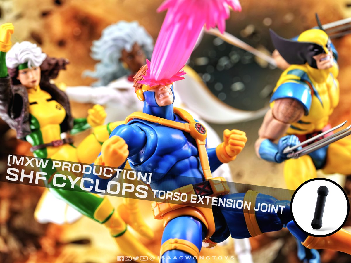 isaacwongtoys's tweet photo. [MxW Production] SHF Cyclops - Torso Extension Joint

#MxWProduction #SHF #Xmen #Cyclops #IsaacWongToys https://t.co/iUPbFQ9Tvn