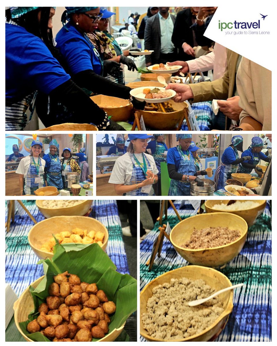 IPCTravelSL's tweet photo. IPC Travel was proud to join the global travel community at #ITBBerlin, meeting partners and promoting 🇸🇱 as an emerging destination.

Exciting News: @Mtcasierraleone  signed an agreement with @UNWTO  to host the 3rd Regional Forum on Gastronomy Tourism for #Africa in 2026 https://t.co/MMqtNCu1Nj