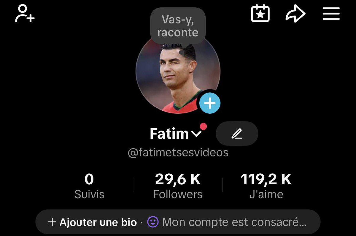 Arsenal3103's tweet photo. Compte TikTok monétisé à vendre https://t.co/qLM4EVY3pr